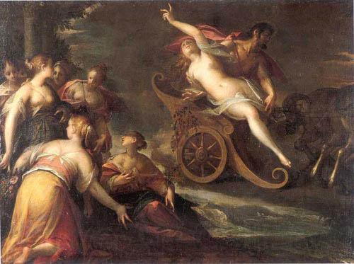 Hans von Aachen The rape of Proserpine Spain oil painting art